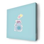 لوحة جدارية قماش كانفس باطار خشبي داخلي بتصميم كرتون كاميرا