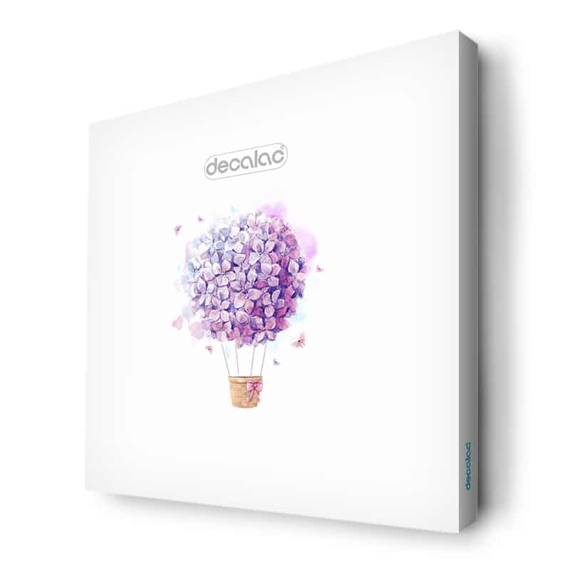 لوحة جدارية قماش كانفس باطار خشبي داخلي بتصميم منطاد بالورد لوحة جدارية قماش كانفس باطار خشبي داخلي بتصميم منطاد بالورد