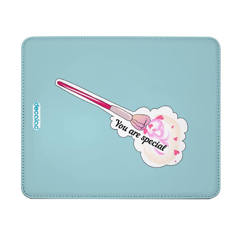 ماوس باد جلدية بتصميم أنت مميز ماوس باد جلدية بتصميم أنت مميز