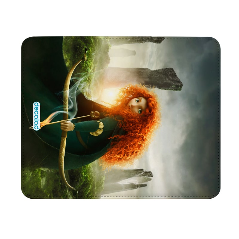 ماوس باد جلدية بتصميم الأميرة صاحبة القوس والسهم ماوس باد جلدية بتصميم الأميرة صاحبة القوس والسهم