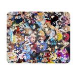 ماوس باد جلدية بتصميم الشخصيات اللطيفه كل الانميات