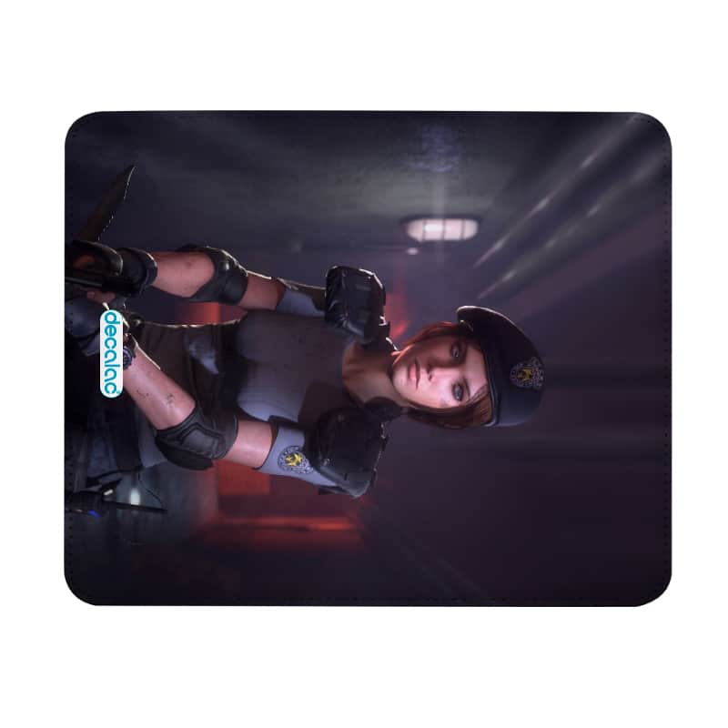 ماوس باد جلدية بتصميم الشرطيه جيل فالنتاين  رزدنت ايفل 3 ماوس باد جلدية بتصميم الشرطيه جيل فالنتاين  رزدنت ايفل 3