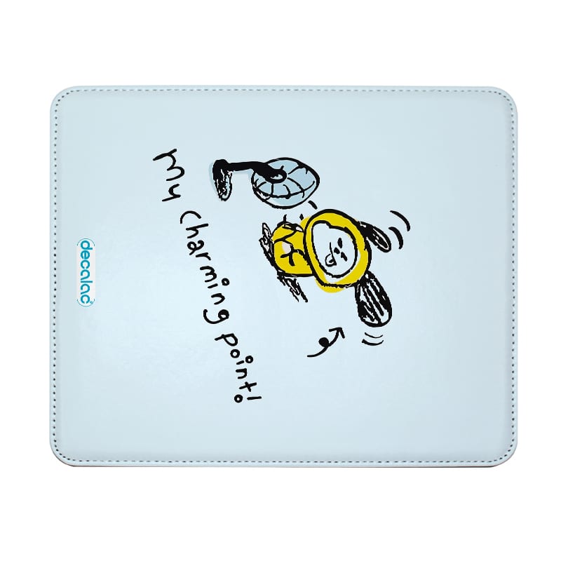 ماوس باد جلدية بتصميم اللطيف شيمي شخصيات BT21 ماوس باد جلدية بتصميم اللطيف شيمي شخصيات BT21