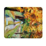 ماوس باد جلدية بتصميم رسم الطبيعه