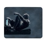 ماوس باد جلدية بتصميم سبايدر مان الاسود