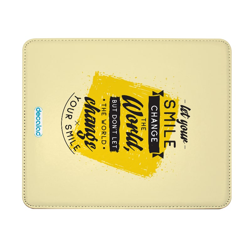 ماوس باد جلدية بتصميم عبارات انجليزيه ماوس باد جلدية بتصميم عبارات انجليزيه
