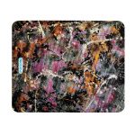 ماوس باد جلدية بتصميم فن تجريدي