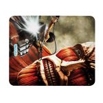 ماوس باد جلدية بتصميم قتال مع عملاق هجوم العمالقة