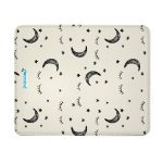 ماوس باد جلدية بتصميم قمر ونجوم