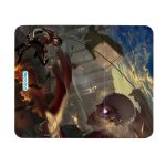 ماوس باد جلدية بتصميم قوة ميكاسا انمي هجوم العمالقة