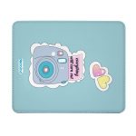 ماوس باد جلدية بتصميم كرتون كاميرا