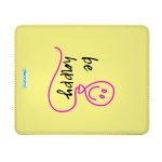 ماوس باد جلدية بتصميم كن سعيد