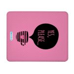 ماوس باد جلدية بتصميم كوب بعباره