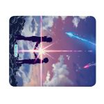 ماوس باد جلدية بتصميم لحظه اللقاء انمي أسمك