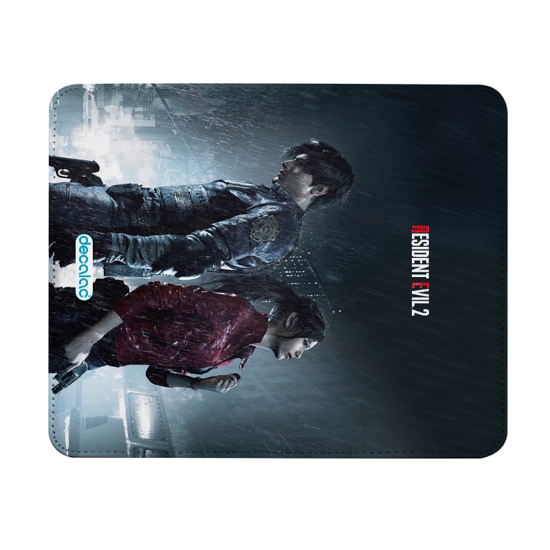 ماوس باد جلدية بتصميم ليون وكلير رزدنت إيفل 2 ماوس باد جلدية بتصميم ليون وكلير رزدنت إيفل 2