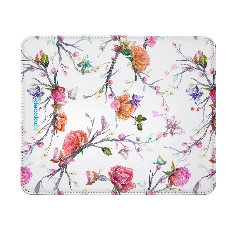 ماوس باد جلدية بتصميم مورد ماوس باد جلدية بتصميم مورد