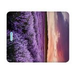 ماوس باد جلدية بتصميم ورود بنفسجيه