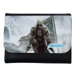 محفظة جلد  بتصميم أساسنز كريد الثورة الأمريكية محفظة جلد  بتصميم أساسنز كريد الثورة الأمريكية