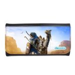 محفظة جلد  بتصميم أساسنز كريد حورس محفظة جلد  بتصميم أساسنز كريد حورس