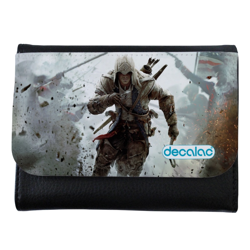 محفظة جلد بتصميم أساسنز كريد وسط الحرب محفظة جلد بتصميم أساسنز كريد وسط الحرب