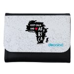 محفظة جلد  بتصميم أفريقيا محفظة جلد  بتصميم أفريقيا