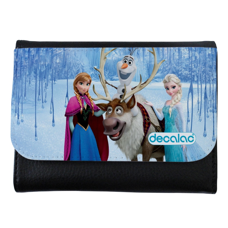 محفظة جلد  بتصميم ابطال فروزن محفظة جلد  بتصميم ابطال فروزن