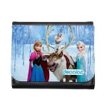 محفظة جلد  بتصميم ابطال فروزن