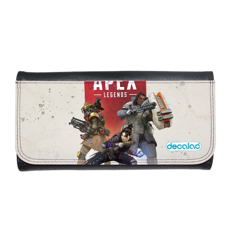 محفظة جلد بتصميم ابيكس ليجندز القتال معا محفظة جلد بتصميم ابيكس ليجندز القتال معا