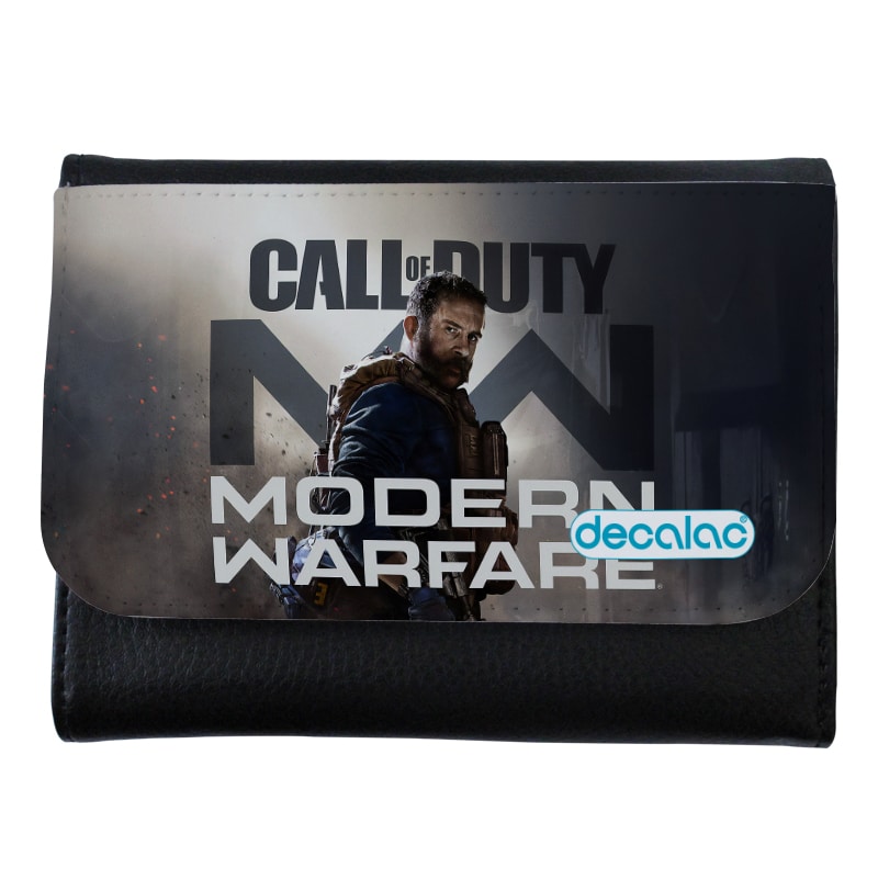 محفظة جلد بتصميم احتراف لعبه كول أوف ديوتي محفظة جلد بتصميم احتراف لعبه كول أوف ديوتي