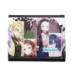 محفظة جلد  بتصميم اصدقاء قاتل شيطان