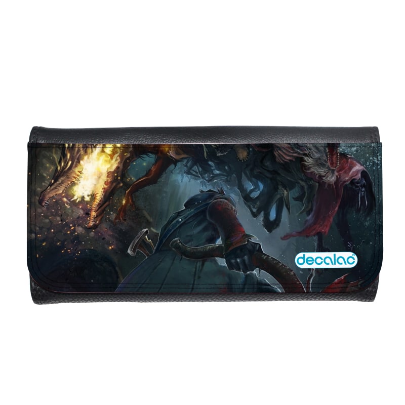 محفظة جلد  بتصميم الأرواح الشريرة بلود بورن محفظة جلد  بتصميم الأرواح الشريرة بلود بورن