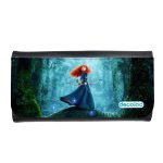 محفظة جلد  بتصميم الأميرة ميريدا مع القوس والسهم