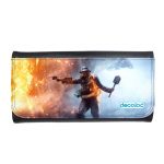 محفظة جلد  بتصميم الاستعداد للمعركة  باتلفيلد محفظة جلد  بتصميم الاستعداد للمعركة  باتلفيلد