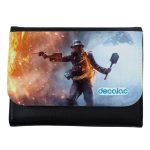 محفظة جلد  بتصميم الاستعداد للمعركة  باتلفيلد محفظة جلد  بتصميم الاستعداد للمعركة  باتلفيلد