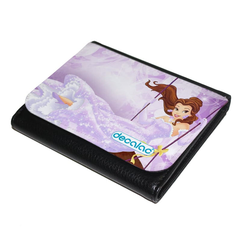 محفظة-جلد-بتصميم-الاميرة-بيلا-بفستان-لامع-1