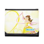 محفظة جلد  بتصميم الاميرة بيلا فيلم الجميلة والوحش