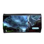 محفظة جلد  بتصميم الاميرة مونونوكي مع ذئب محفظة جلد  بتصميم الاميرة مونونوكي مع ذئب