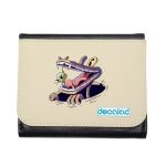 محفظة جلد  بتصميم التمساح والصوص محفظة جلد  بتصميم التمساح والصوص