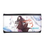 محفظة جلد  بتصميم الجميلة نيزوكو قاتل الشياطين