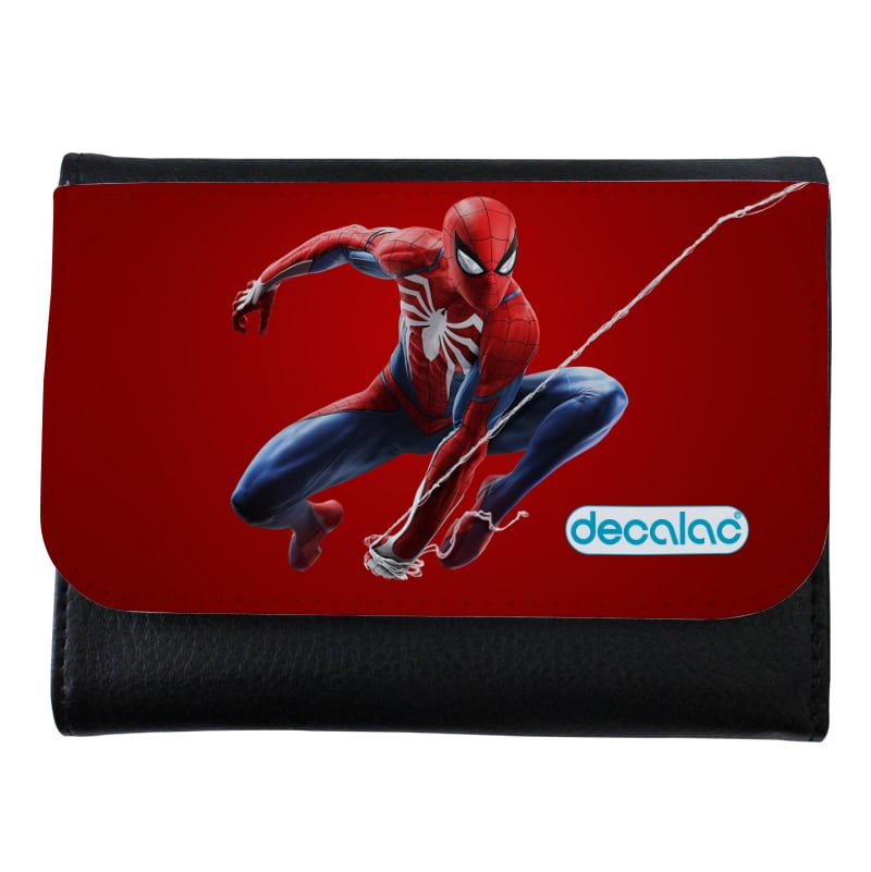 محفظة جلد  بتصميم الرجل العنكبوت مارفل محفظة جلد  بتصميم الرجل العنكبوت مارفل