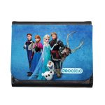 محفظة جلد  بتصميم الشخصيات الرئيسيه لفروزن