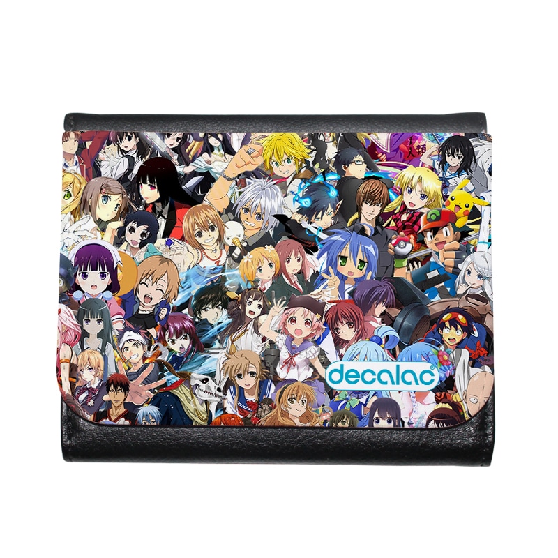 محفظة جلد  بتصميم الشخصيات اللطيفه كل الانميات محفظة جلد  بتصميم الشخصيات اللطيفه كل الانميات