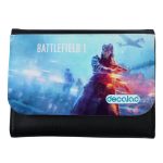 محفظة جلد  بتصميم الفتاة المحاربة باتلفيلد 1 محفظة جلد  بتصميم الفتاة المحاربة باتلفيلد 1