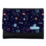 محفظة جلد  بتصميم الفضاء والمجرة محفظة جلد  بتصميم الفضاء والمجرة