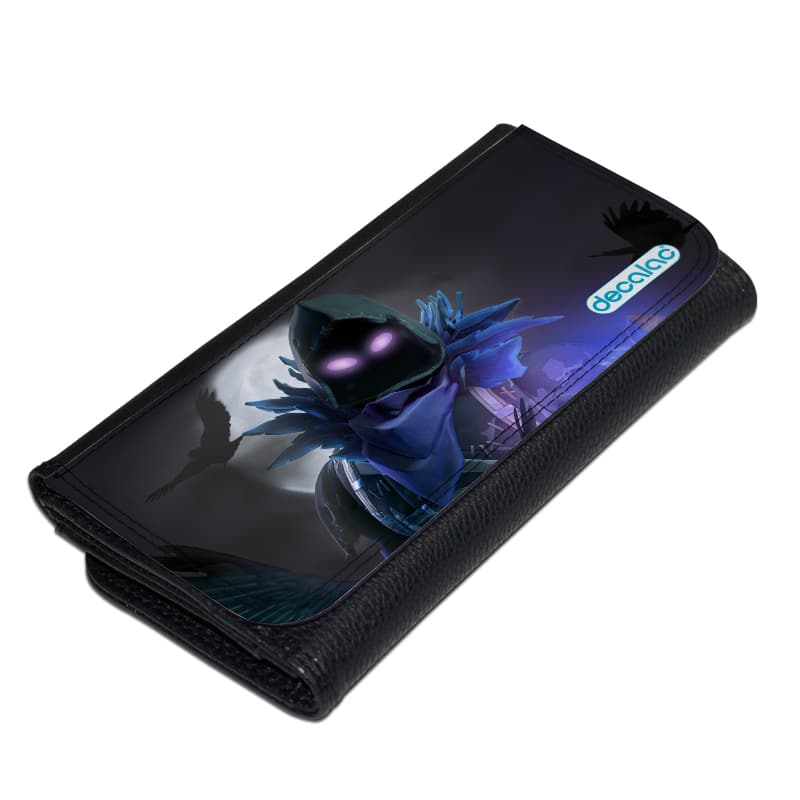 محفظة-جلد-بتصميم-المخيف-رافين-فورتنايت-1