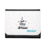 محفظة جلد  بتصميم النجوم والأحلام محفظة جلد  بتصميم النجوم والأحلام