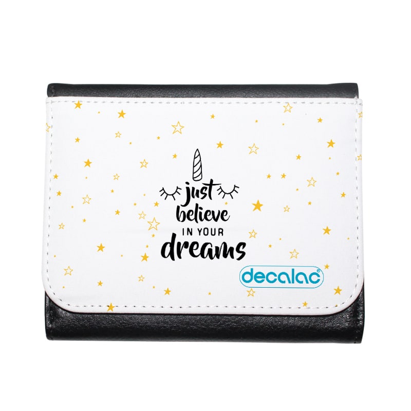 محفظة جلد  بتصميم النجوم والأحلام محفظة جلد  بتصميم النجوم والأحلام