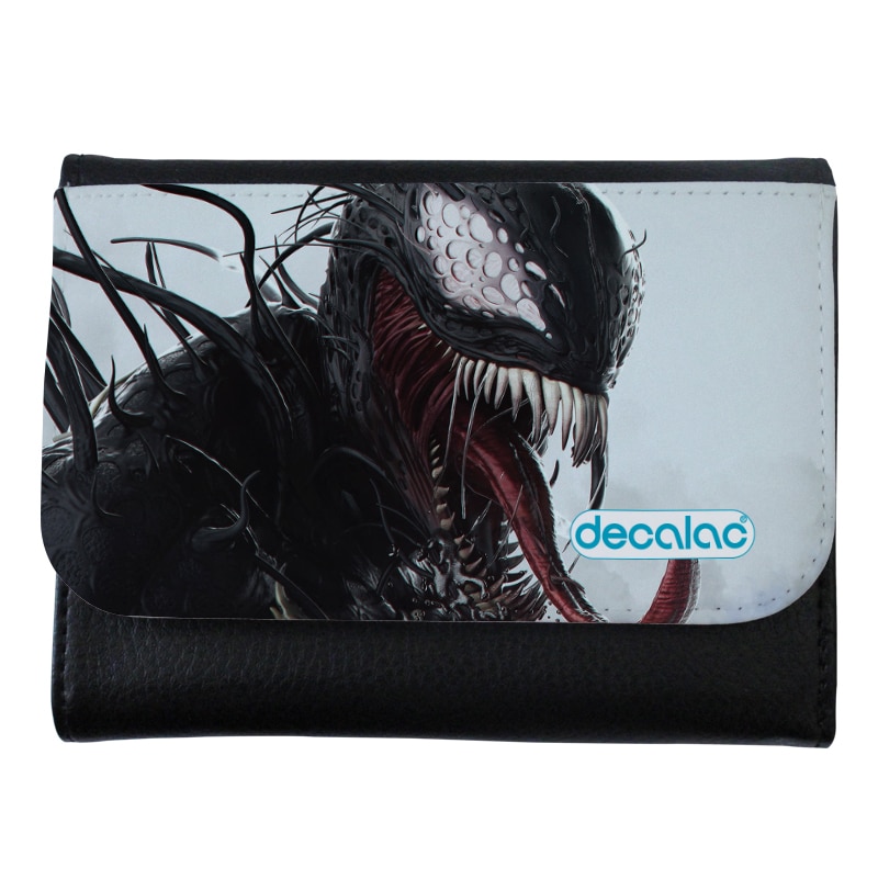 محفظة جلد بتصميم الوحش فينوم محفظة جلد بتصميم الوحش فينوم
