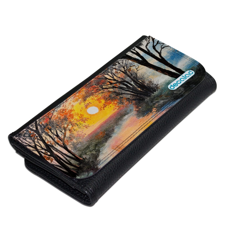 محفظة-جلد-بتصميم-انعكاس-الغروب-1