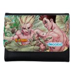 محفظة جلد  بتصميم اوكي تايجو دكتور ستون